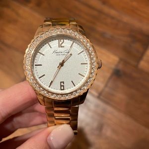 Rose gold Kennth Cole watch
